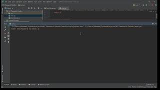 Demonstration of Python Built Password Checker