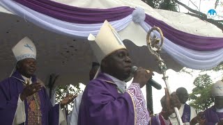 Messe d'action de grâce du nouvel Archevêque de Pointe Noire après son ordination Episcopale