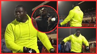 Franc tres en forme : : Modou Lo le roi des arènes débarque et réchauffe la foule.....