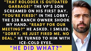 He Fired Me & Killed a $3B Merger | Corporate Revenge Exposed.