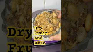 Winter special dry fruits mix cooked in milk #shortsfeed #shorts