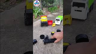 Ô tô công trình,lắp ráp xe tải | Construction cars, truck assembly #shorts
