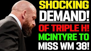 WWE News! AEW To Sign WWE Star! Drew McIntyre To Miss WWE WrestleMania! Triple H’s Shocking Demand