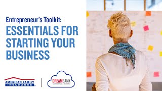 Entrepreneur's Toolkit: Essentials for Starting Your Business | DreamBank