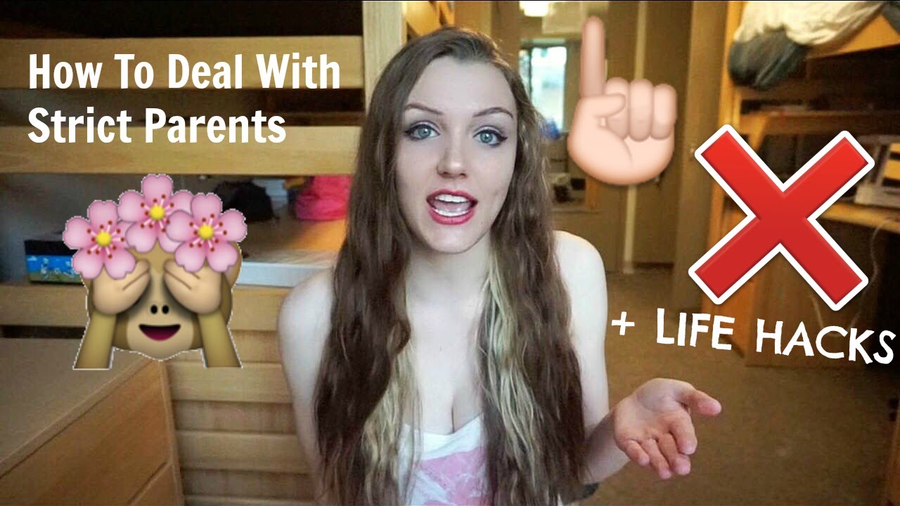 DEALING WITH STRICT PARENTS + LIFE HACKS | ALLY HARDESTY - YouTube