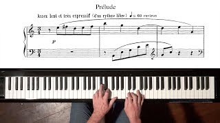 Ravel Prelude in A minor - Paul Barton FEURICH piano