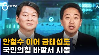 안철수 이어 금태섭도…국민의힘 바깥서 시동 / SBS