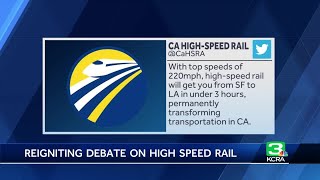 Travel woes reignite debate on California bullet train