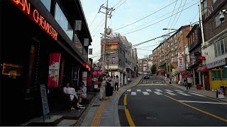 [4K]-Just Walk- 토요일 오후에 경리단길에서 그냥 걷기(Just walking on Gyeongridan-gil on Saturday afternoon)