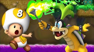 ZIGGY IGGY! New Super Mario Bros. U Deluxe (Iggys Volcanic Castle) Soda Jungle Part 8