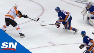 Kevin Hayes Goes Top Shelf Completing Pretty Flyers Passing Play