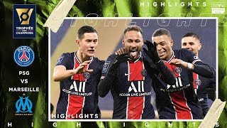 PSG vs Marseille | TROPHÉE DES CHAMPIONS HIGHLIGHTS | 1/13/2021 | beIN SPORTS USA