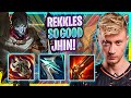 REKKLES IS SO GOOD WITH JHIN! | FNC Rekkles Plays Jhin ADC vs Caitlyn! | Season 2023