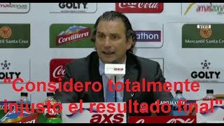 Declaración de Juan Antonio Pizzi ante Bolivia vs Chile 1-0 Eliminatorias Rusia 2018