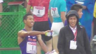 【第103回日本陸上競技選手権大会】男子200ｍ決勝、サニブラウン選手が勝って100ｍとの2冠達成！