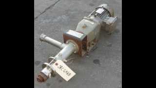 Seepex 1" stainless steel progressive cavity pump