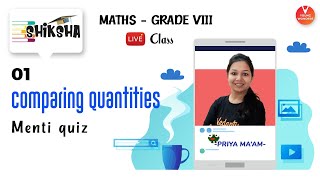 Comparing Quantities L1 | NCERT Class 8 Maths Chapter 8 | Young Wonders | Priya Ma'am