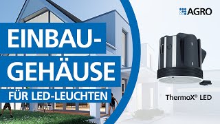 Einbaugehäuse ThermoX® LED