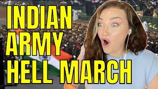 New Zealand Girl Reacts to Indian Army Hell March || 2022 || India's Republic Day Parade