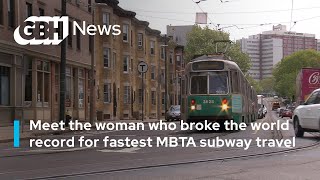 Meet The Woman Who Broke The World Record For Fastest MBTA Subway Travel