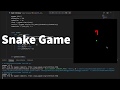 Snake Game using Pygames ( Python ) | Speed code - Time lapse
