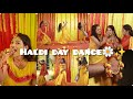 Haldi day sisters dance performance 🌼😍