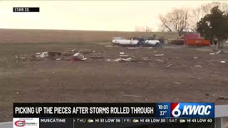 Stark Co. picks up the pieces after storms roll through Tuesday evening