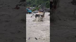 Heavy driver in Nepal mountain mustang river #shortsfeed #shorts #youtubeshorts #viral #trending #1k