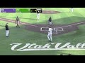 uvu baseball highlights wolverine bats go wild