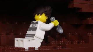 LEGO Prison Break Tunnel Escape! STOP MOTION Who Dug The Tunnels? | Billy Bricks