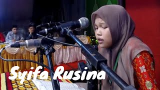 Syifa Rusina | Cabang Tilawatil Quran MTQ Banda Aceh, utusan Kecamatan Lueng Bata