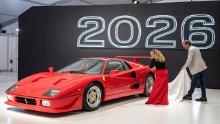 Title: 2025 Ferrari F40 – The Legendary Supercar Reimagined