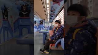 Daily Life - #054 02:30p.m. #台鐵 #親子車廂 #自強號 #train #railway #parent-child compartment #kids carriage