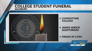 Livingstone College to honor student who died last week