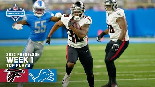 Atlanta Falcons Top Plays vs. Detroit Lions | NFL 2022 Preseason Week 1