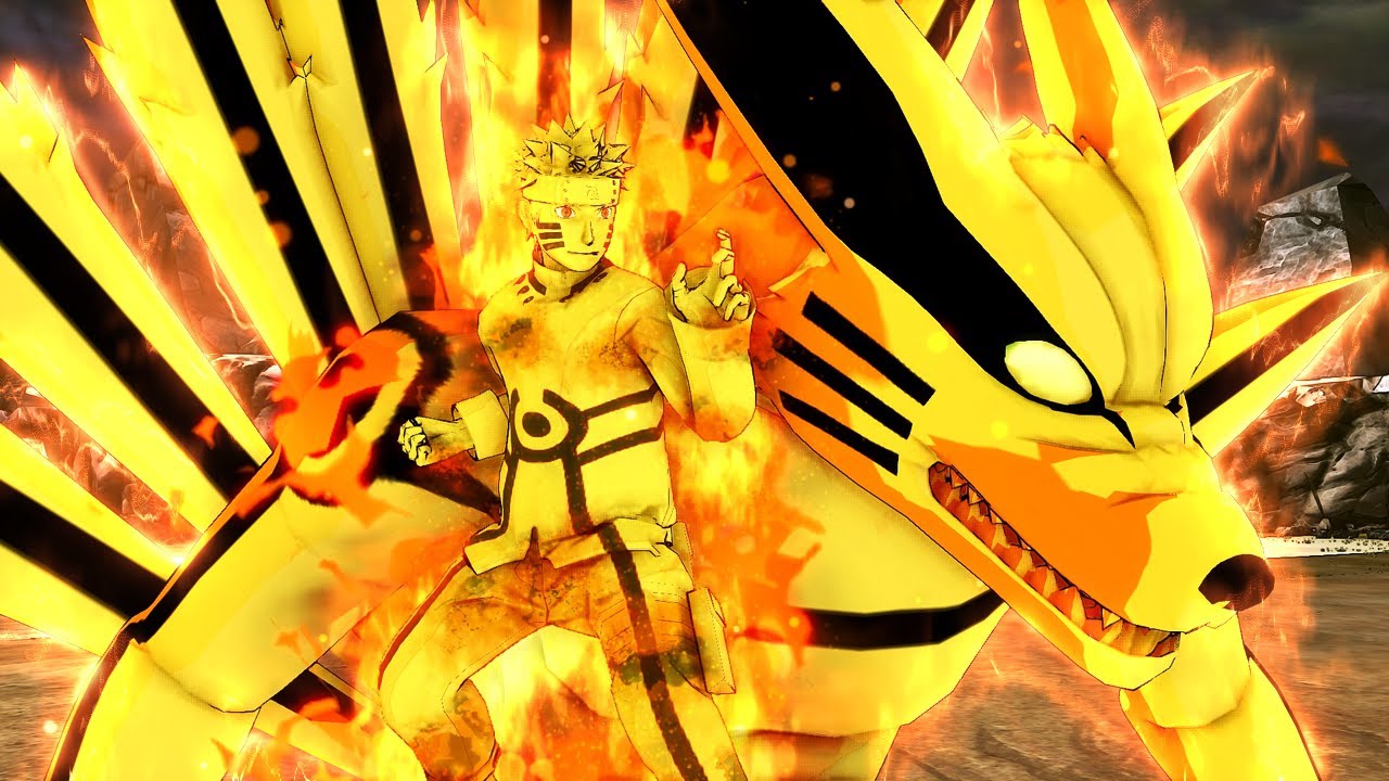 Naruto Nine Tailed Chakra Mode Naruto Online Mobile Naruto Nine