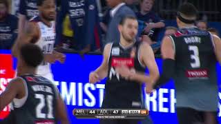 Josh Boone Posts 15 points & 16 rebounds vs. Adelaide 36ers