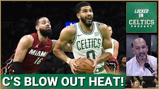 Boston Celtics blow out Miami Heat in Game 1 behind Jayson Tatum triple double