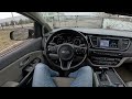 2017 kia carnival pov test drive