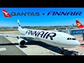 Qantas Business Class on Finnair's AirLounge | An Unexpected Collaboration | Airbus A330 (SYD - SIN)