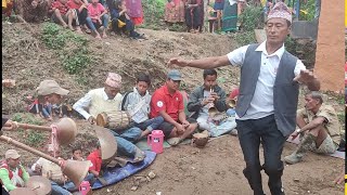 गुल्मेली पन्चेबाजामा पुरानो भाका गाएपछी यस्तो सुनियो//Panchebaja dance gulmi purtighat 2022.