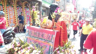 105大溪普濟堂關聖帝君暗訪遶境【新莊伍安金獅團-獅陣＆達摩祖師神將】