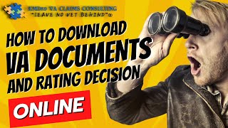 Get Your VA RATING DECISION & Documents Online: Step-by-Step Guide!!
