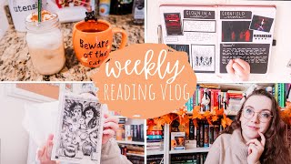 This is a Big Book Haul + 24 Hour Read-a-thon (5 books!!) | WEEKLY READING VLOG