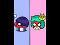 brawl stars edit lola x fang 💚x💙 edgar x colette 💜🖤 brawlstars edit capc capcut animation shorts