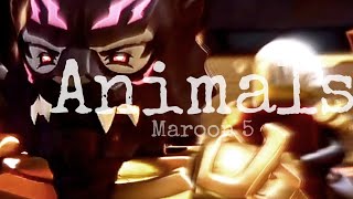 Ninjago Dragon Rising | Ninjago Lord Ras Tribute - Animals (Maroon 5)