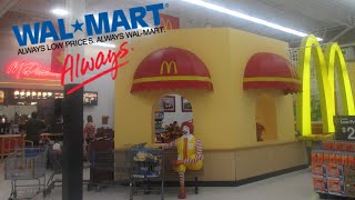 Wal-Mart McDonalds in The 90's