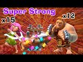 Super Strong Combo..!! 12 Super Gaint + 15 Super Archery Unstoppable. Th13 Best Pushing 3 ⭐ Strategy