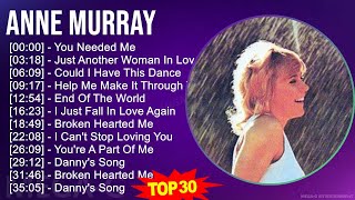 A n n e M u r r a y 2024 MIX Best Hits ~ 1960s music, Adult, Country, Soft Rock, Country-Pop music