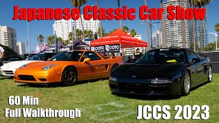 JCCS 2023 | 60 min Walkthrough & Vlog w/ McRib47 Japanese Classic Car Show | Plus a Bonus at the End